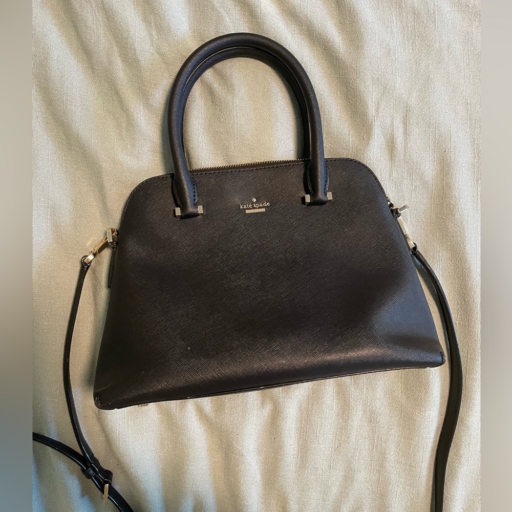 Kate Spade Black Saffiano Leather Purse